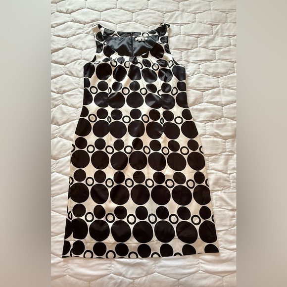 I.C.E. Black & White Polka Dot Sleeveless Y2K Dress Size 12 - Picture 12 of 13